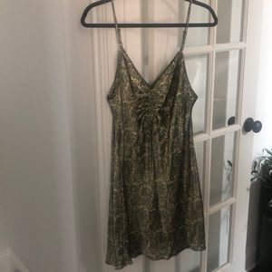 Satin Zara slip dress
